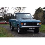 1977 Range Rover 3-Door Suffix D