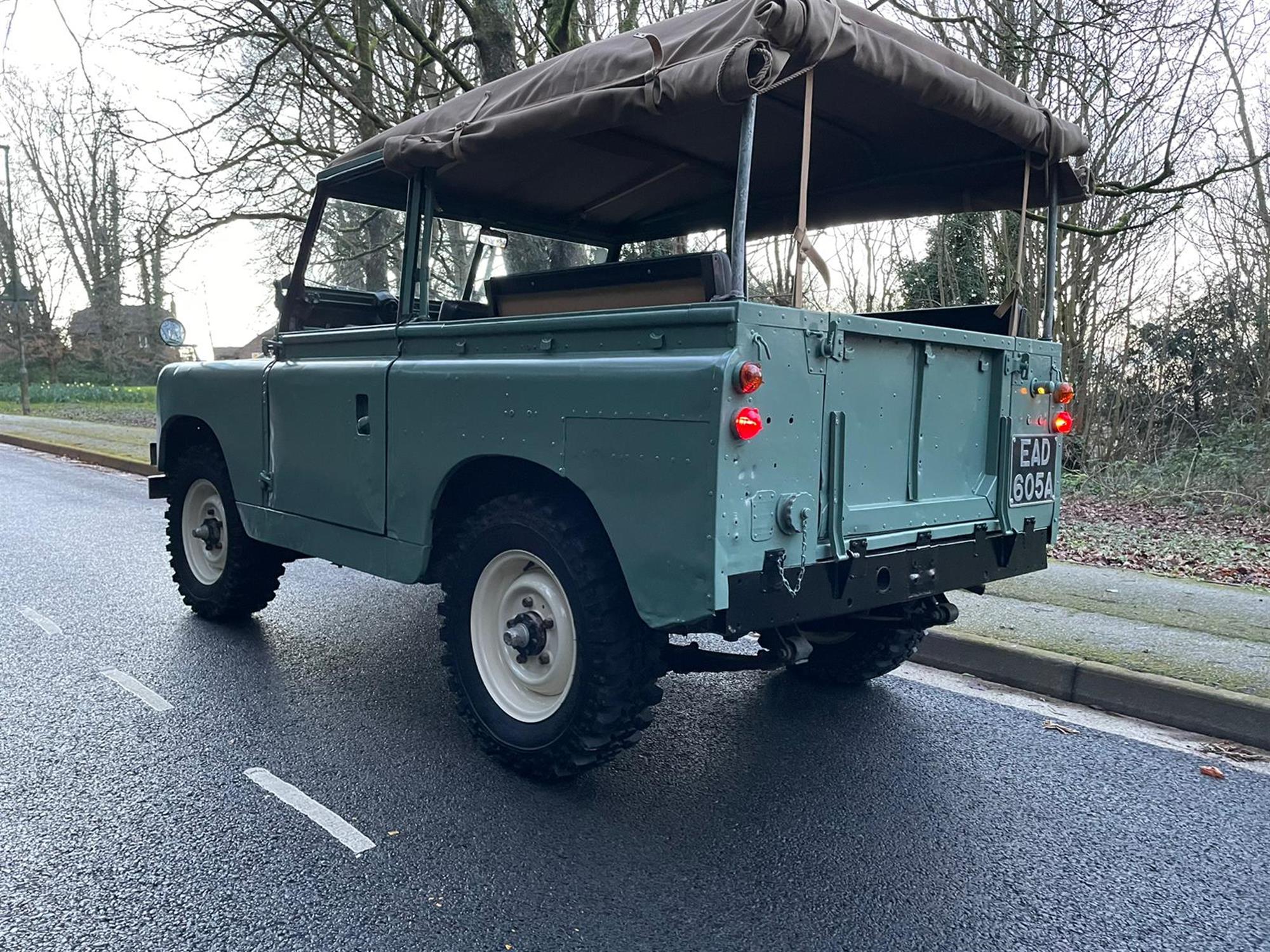 1963 Land Rover Series IIA 88" Canvas Tilt - Image 4 of 10