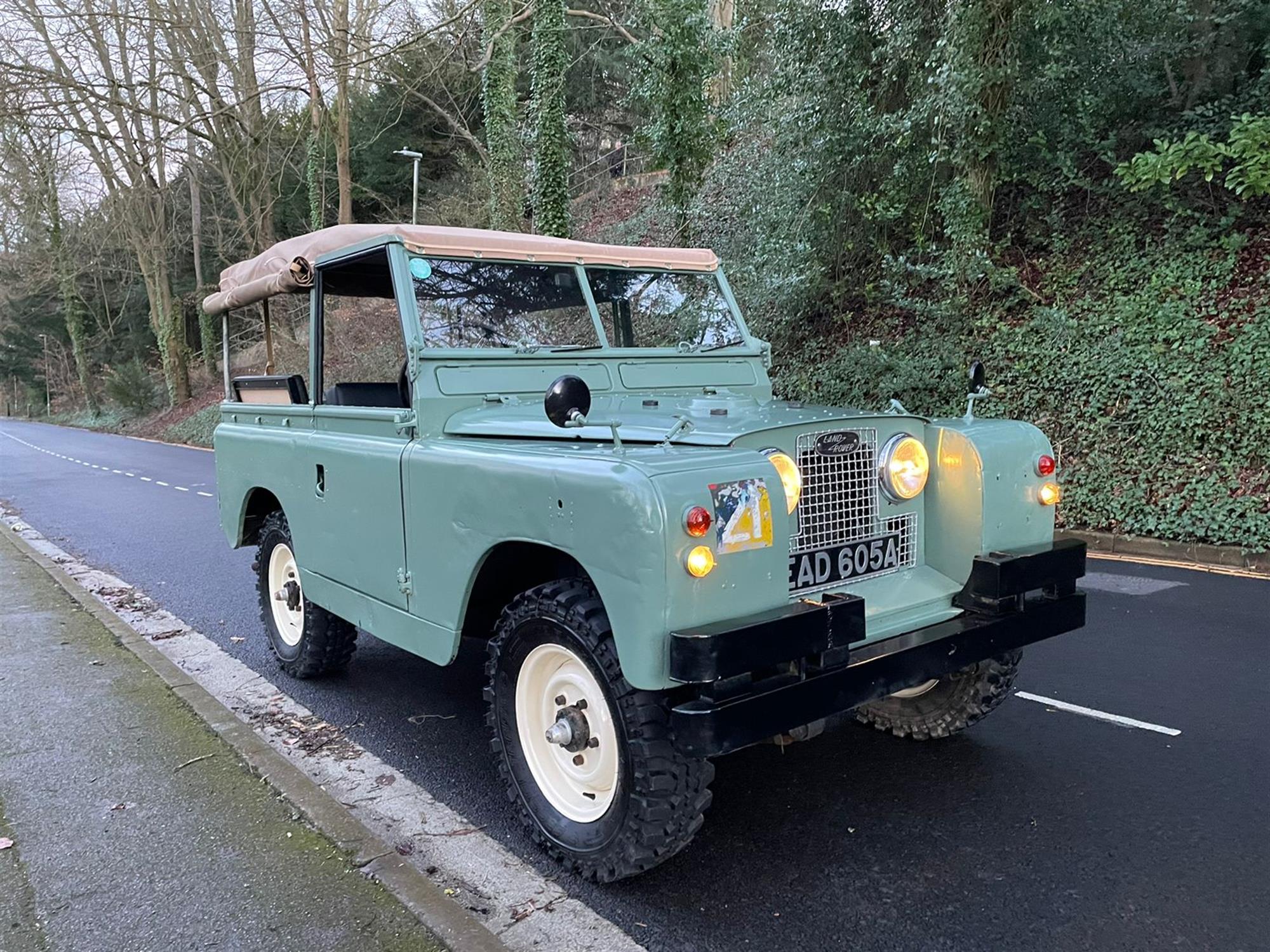 1963 Land Rover Series IIA 88" Canvas Tilt