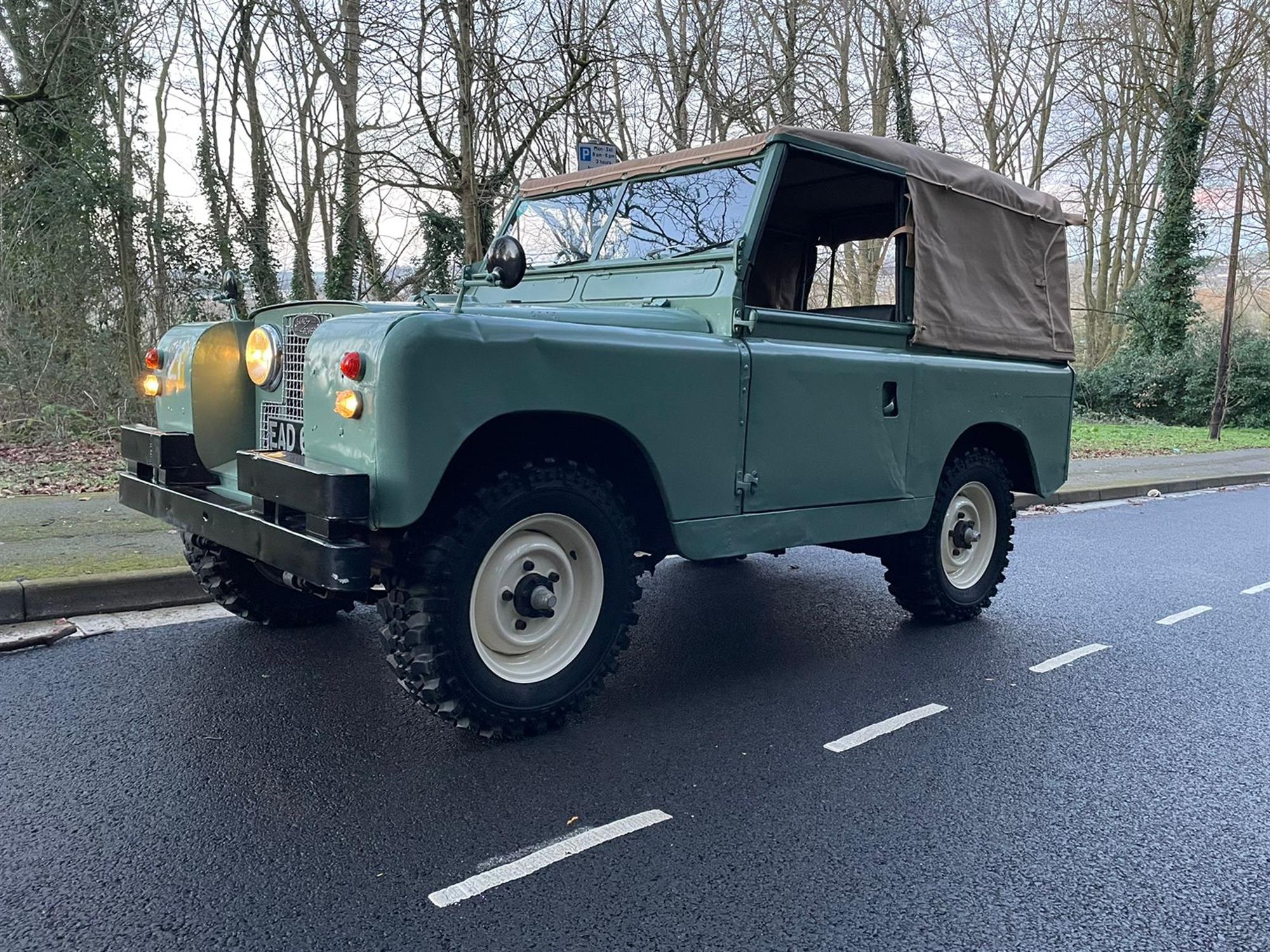 1963 Land Rover Series IIA 88" Canvas Tilt - Image 5 of 10