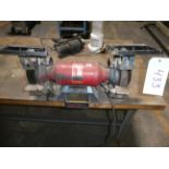 Milwaukee Bench Grinder and Wire Wheel