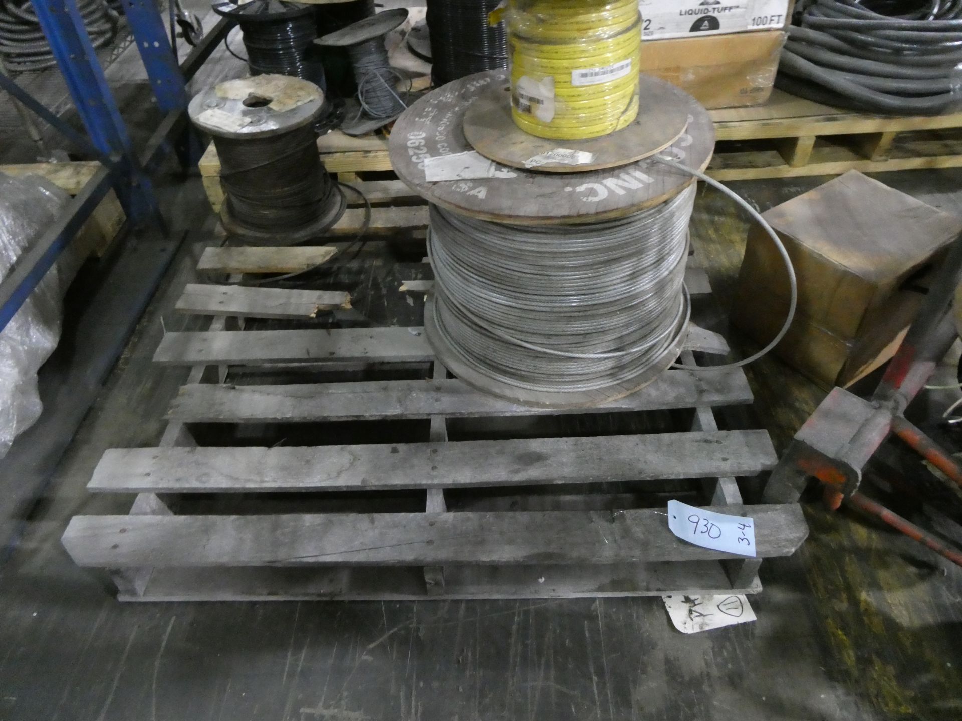 (3) Pallets of Wire, Conduit and Cable w/ Cart - Image 6 of 8