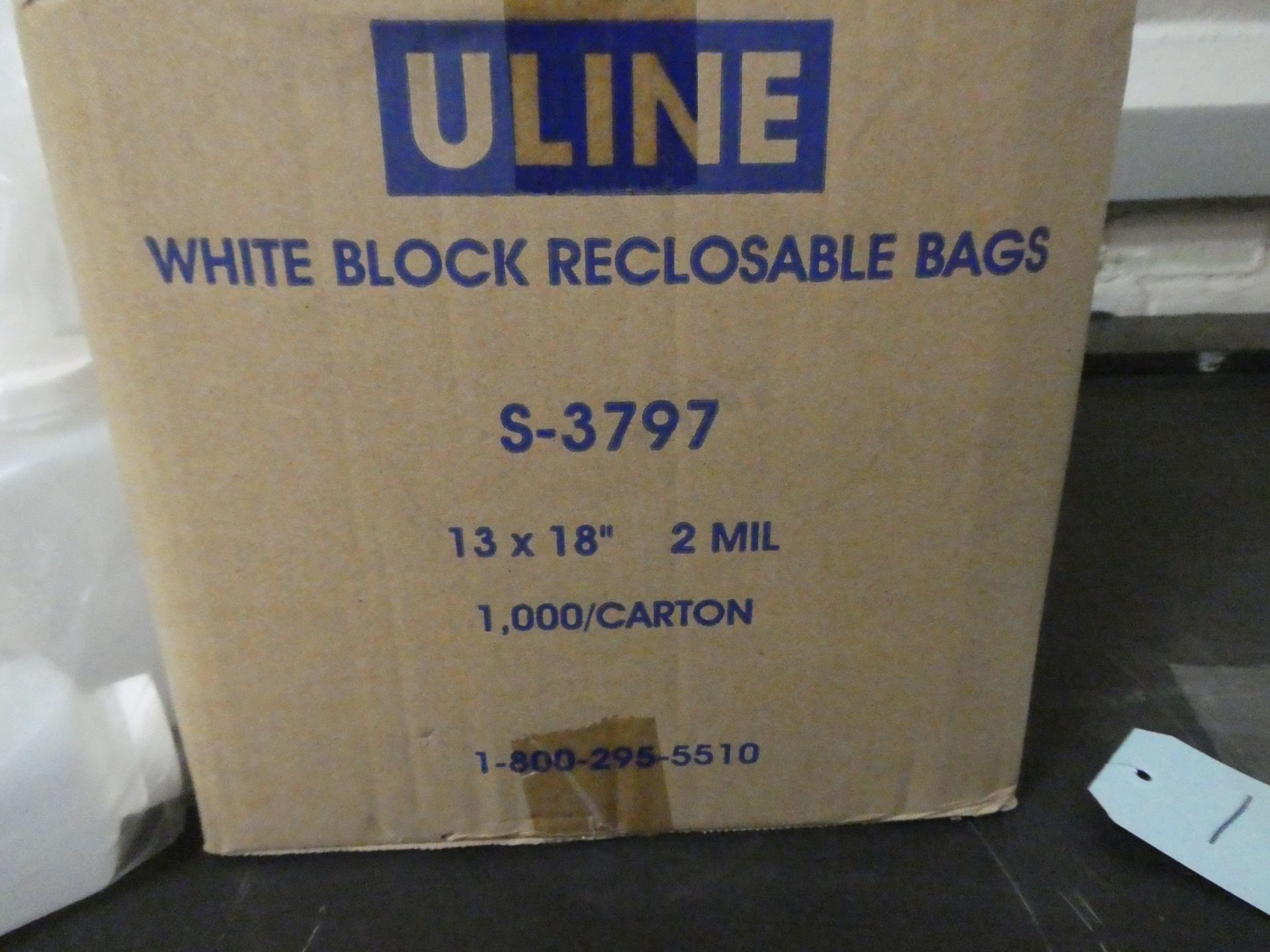 Uline reclosable bags, plastic bottles - Image 2 of 4