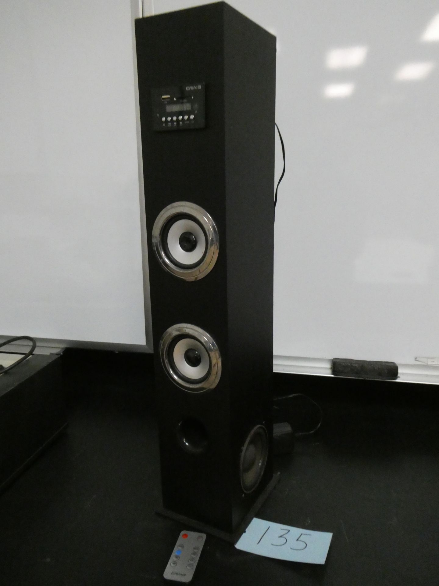 Craig 2.1 channel tower speaker system w/ bluetooth - Image 3 of 3