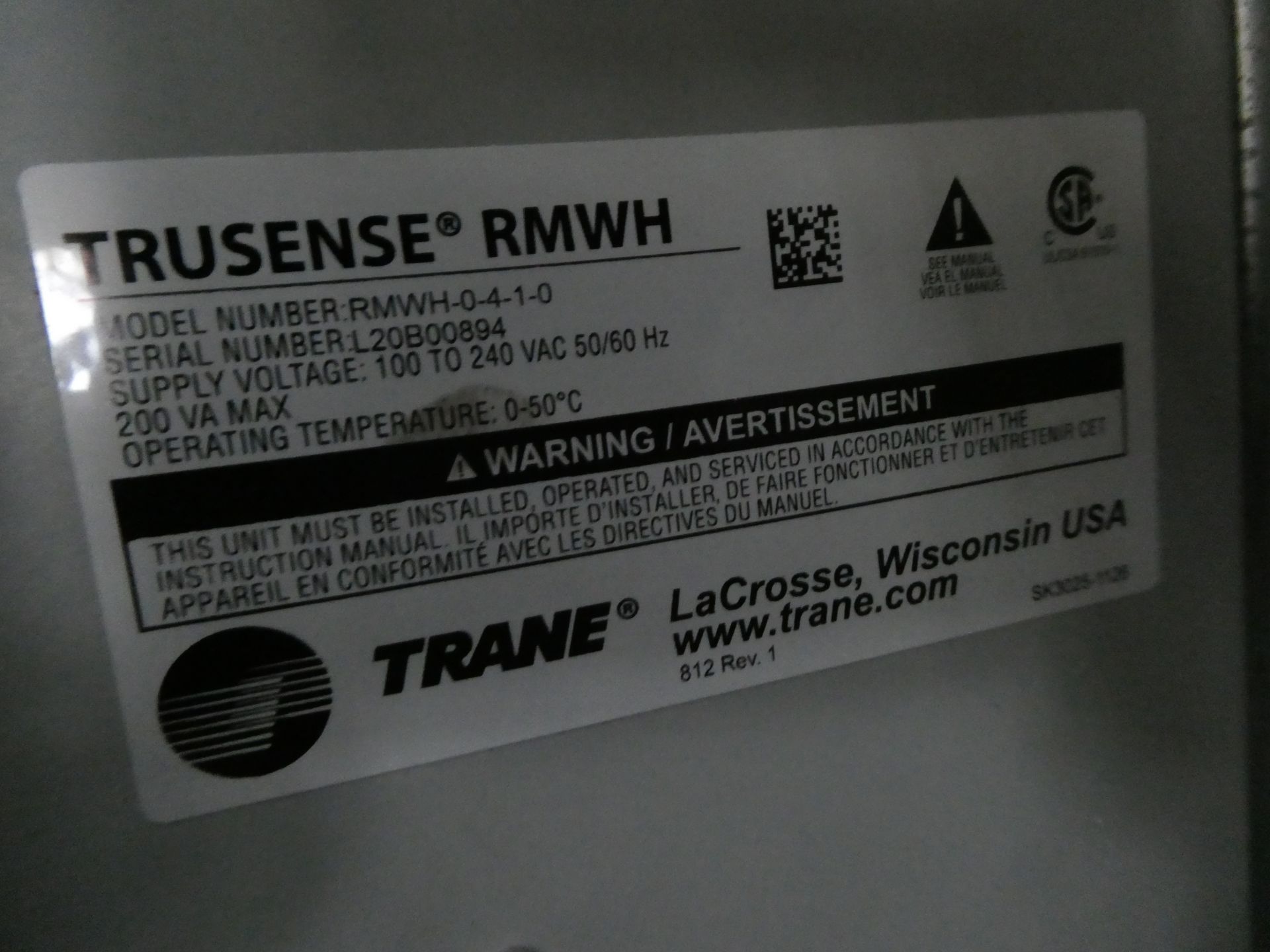 Trane TruSense Refrigerant Monitor - Image 3 of 3