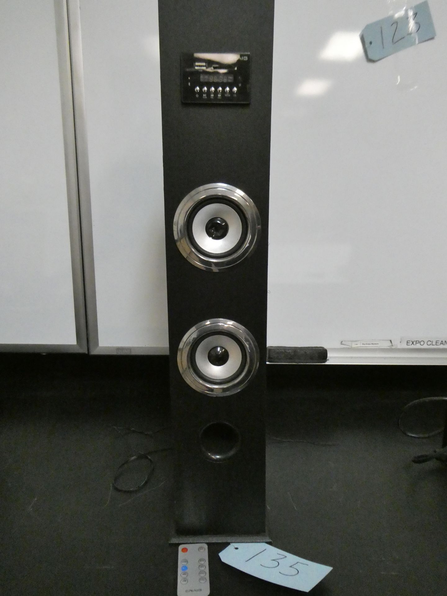 Craig 2.1 channel tower speaker system w/ bluetooth