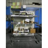 Stainless Steel Shelving with Wheels and Parts for Bag Machines