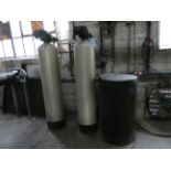 Water Softener System w/ Brine Tank