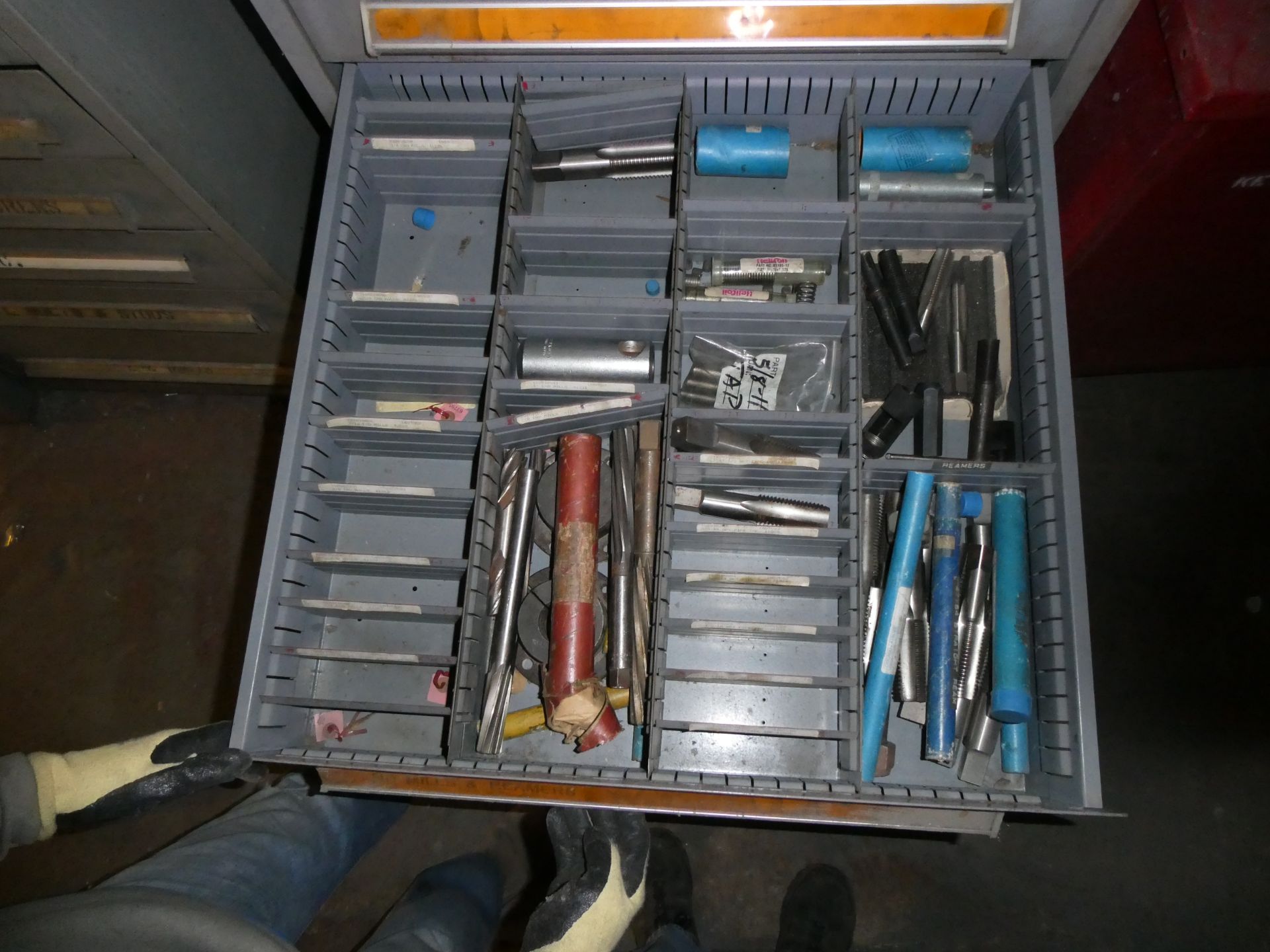 Vidmar 9 Drawer Cabinet with Contents - Image 6 of 9