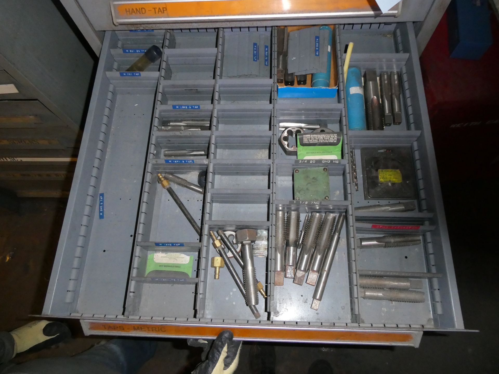 Vidmar 9 Drawer Cabinet with Contents - Image 4 of 9