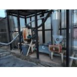 75 HP Rail Car Resin Unloading and Conveying System