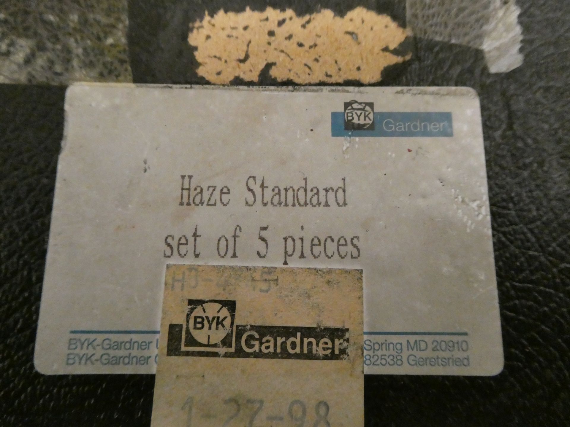 BYK Gardner Haze Standard 5 Pieces - Image 2 of 4