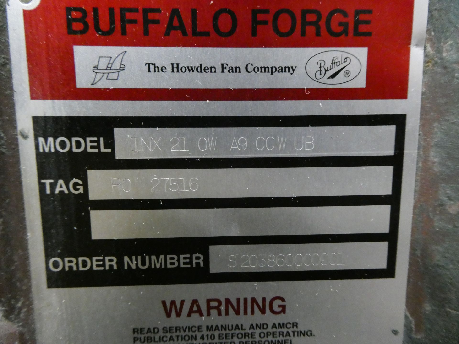 Buffalo Ford Material Handling Fan - Image 2 of 4