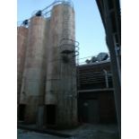 Resin Silo With Rotary Valve Feeder