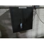 Wall Mounted Metal Cabinet w/ Contents