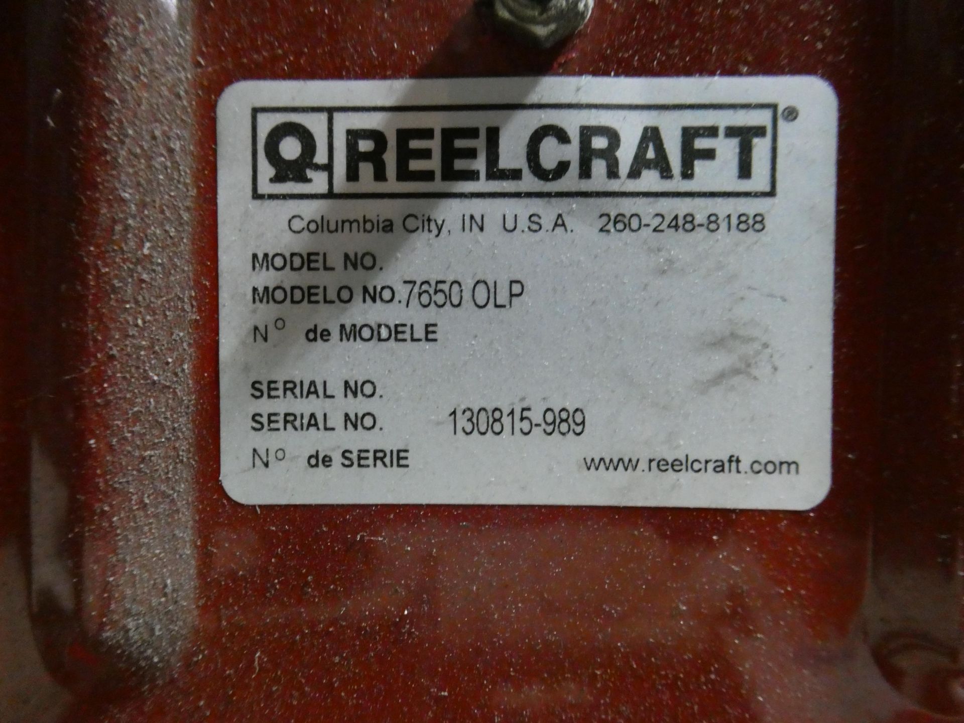 Reelcraft Air Hose Reel - Image 2 of 2