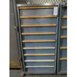 Lista 9 Drawer Tool Cabinet w/ Contents