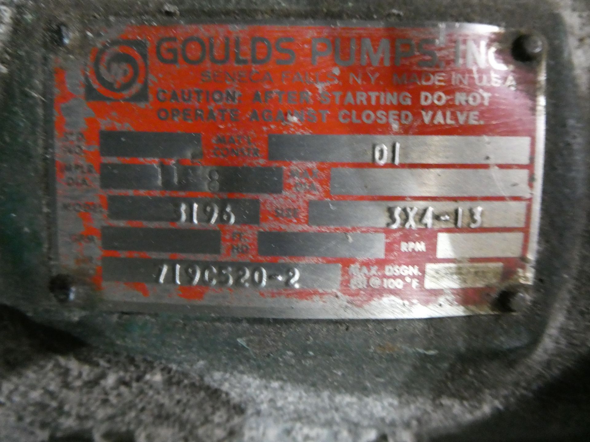Gould Pump - Image 2 of 6