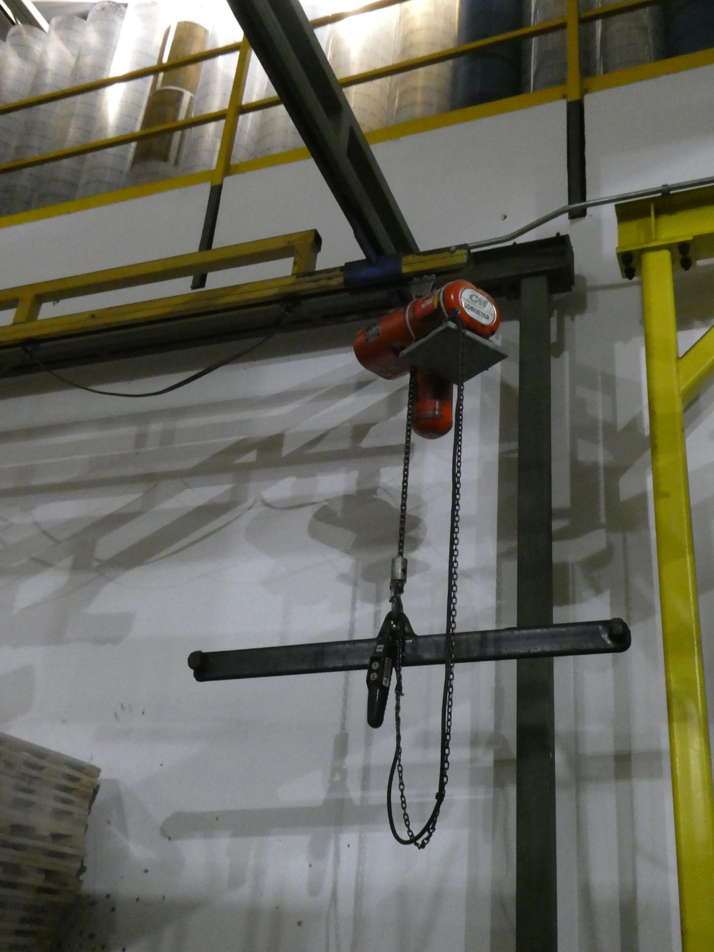 Gorbel Overhead Crane System w/ 2 CM Lodestart 1/2 Ton Hoists - Image 2 of 6