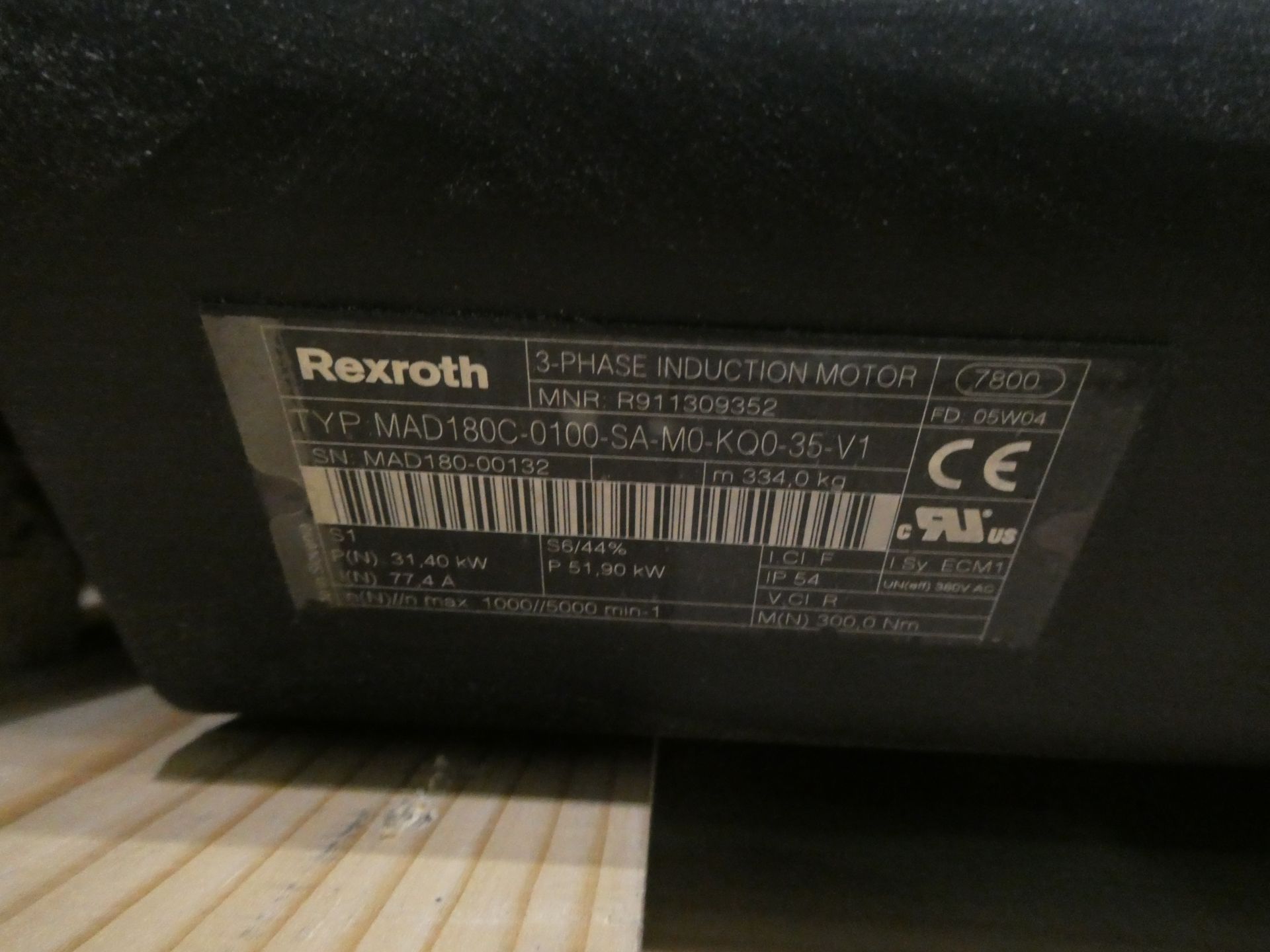 New Rexroth 90kw Servo Motor - Image 4 of 5