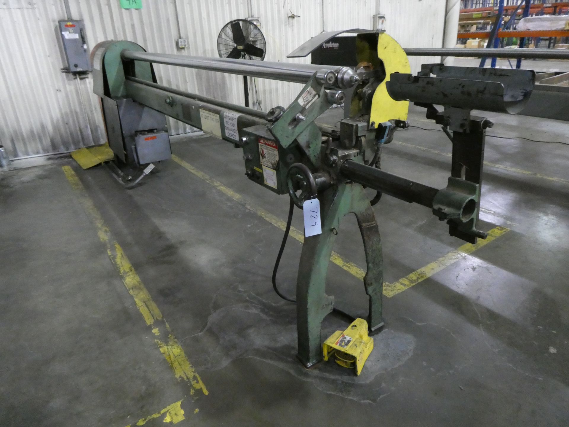 120" Appleton Core Cutter