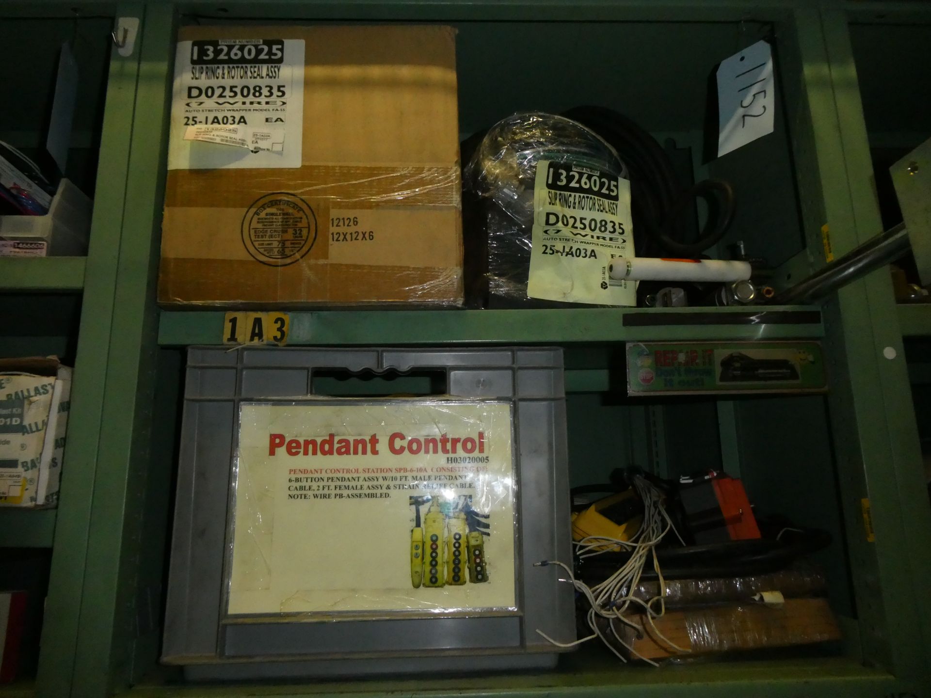 Stanley Vidmar Shelves w/ Contents