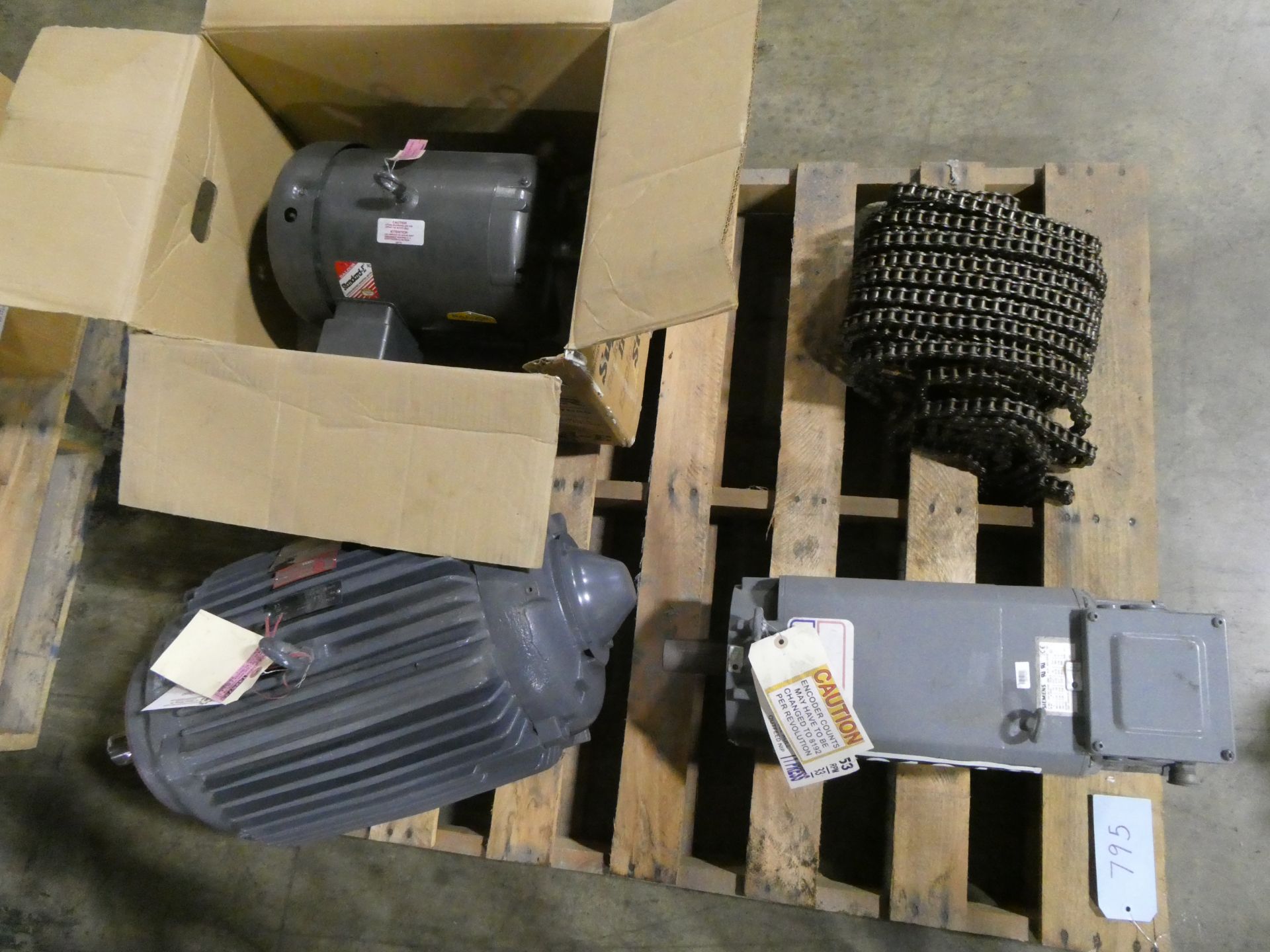 Pallet of 3 Motors