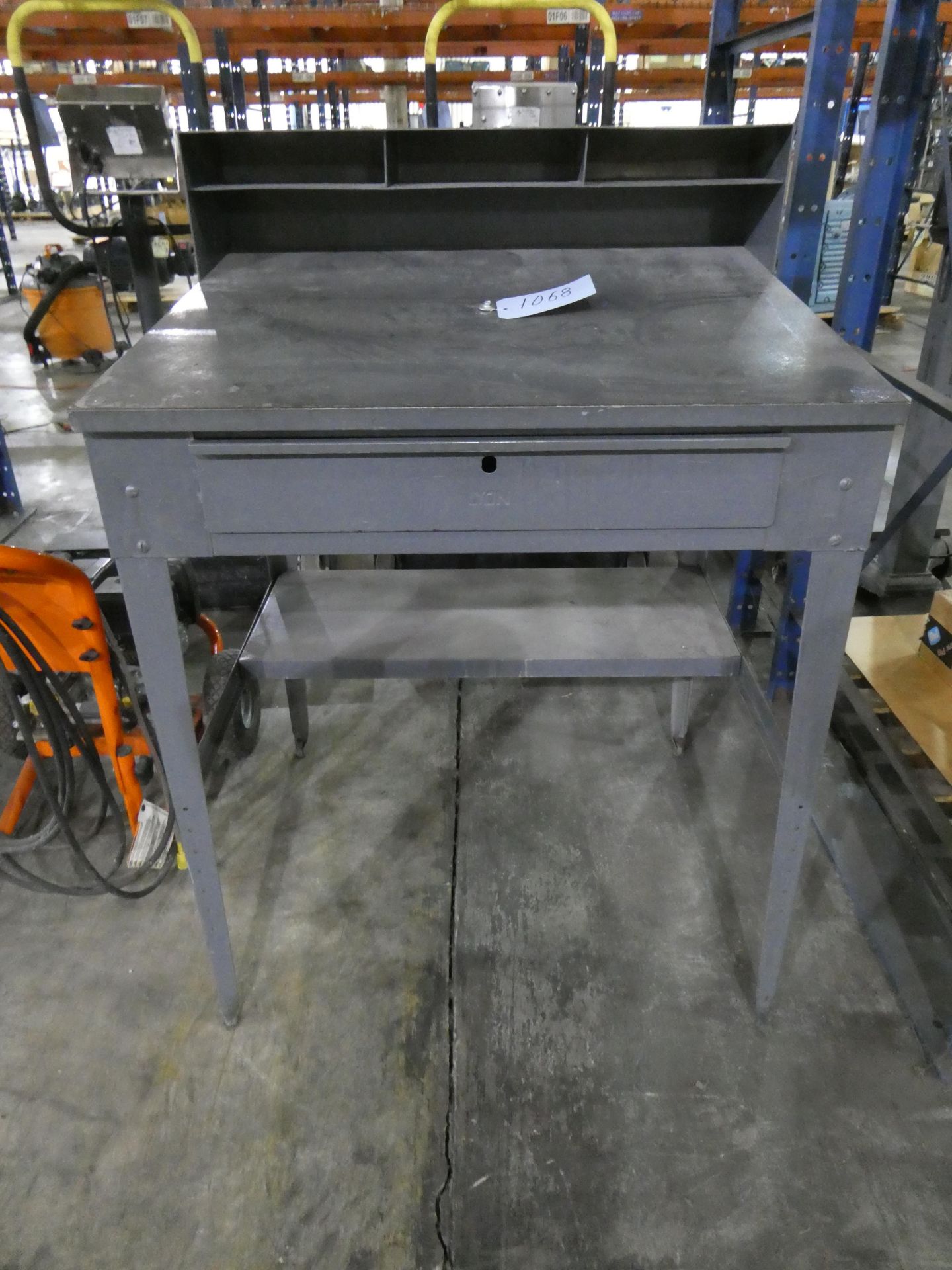 Industrial Metal Desk - Image 2 of 2