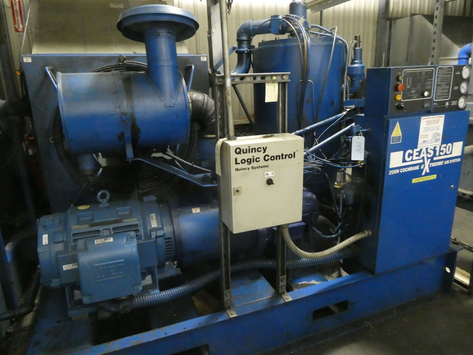 Quincy Model QSLP-150 150 HP Rotary Screw Compressor Package. - Image 6 of 8