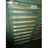 Stanley Vidmar Cabinet w/ Contents