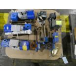 Pallet of Gearmotors, Gearboxes, and Ball Screw/Gearbox Assemblies