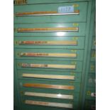 Stanley Vidmar Cabinet w/ Contents