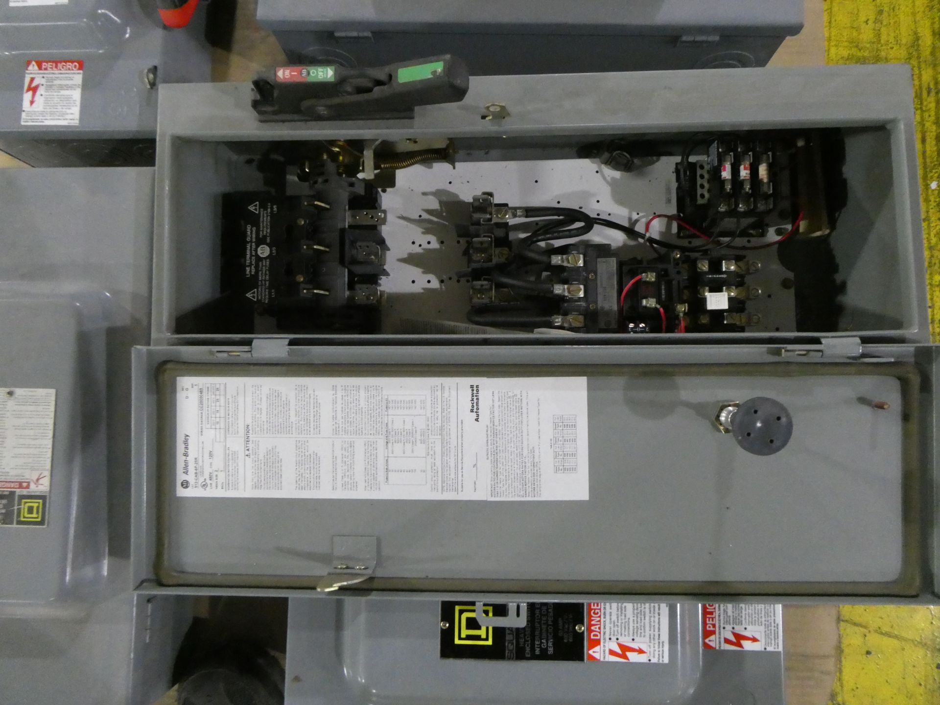 Pallet of Square D Safety Switches and Allen-Bradley Combination Starter Disconnect - Image 11 of 12