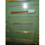 Stanley Vidmar Cabinet with Bearings and Other