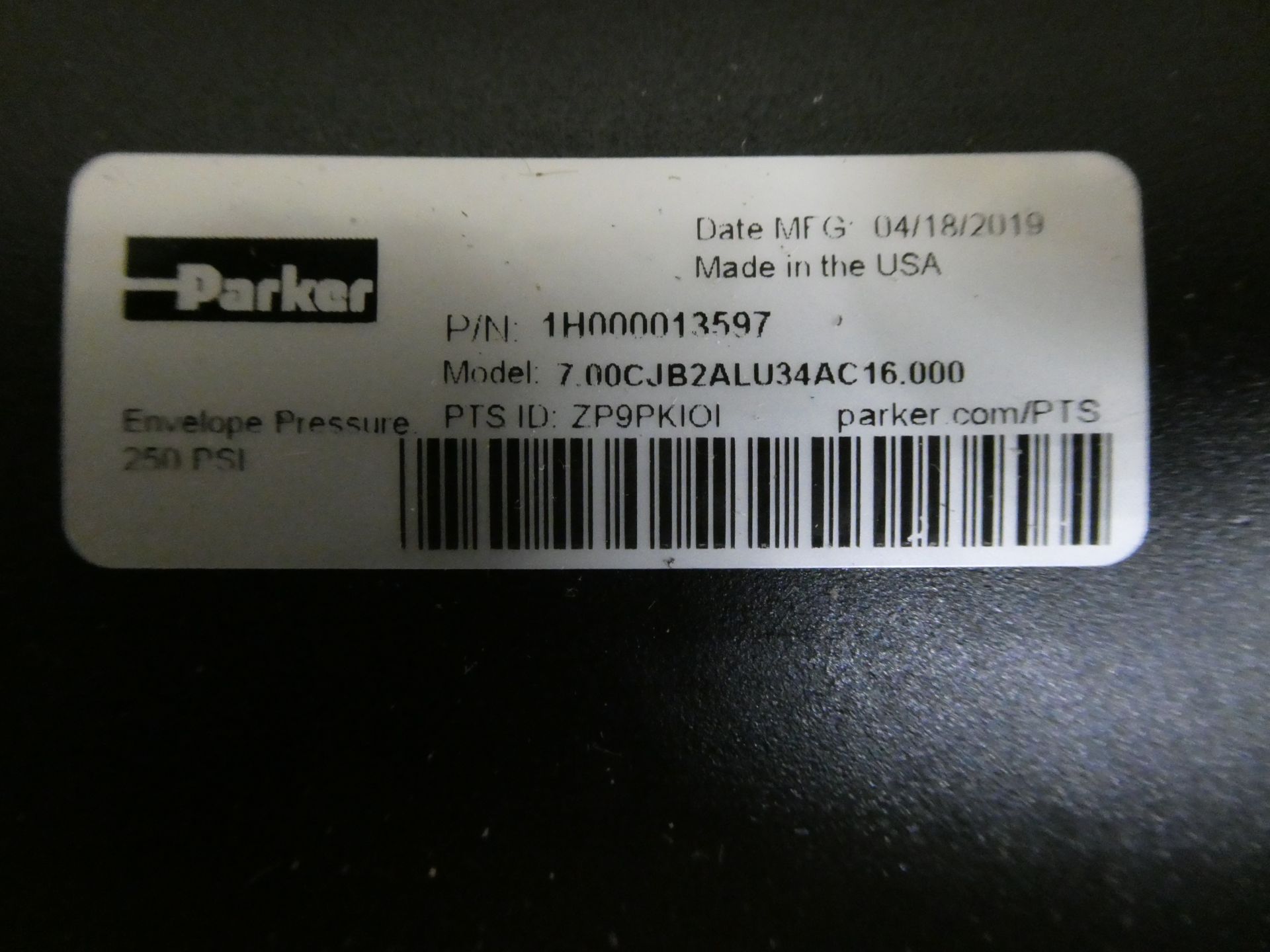 (2) New Parker Air Cylinders - Image 2 of 2
