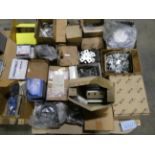 Pallet of Assorted Electrical/Cpontrol Cabinet Parts