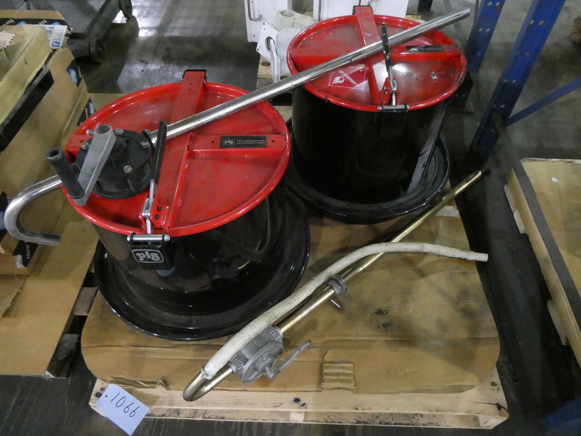 Drum Lid Draining Funnels and Drum Pumps