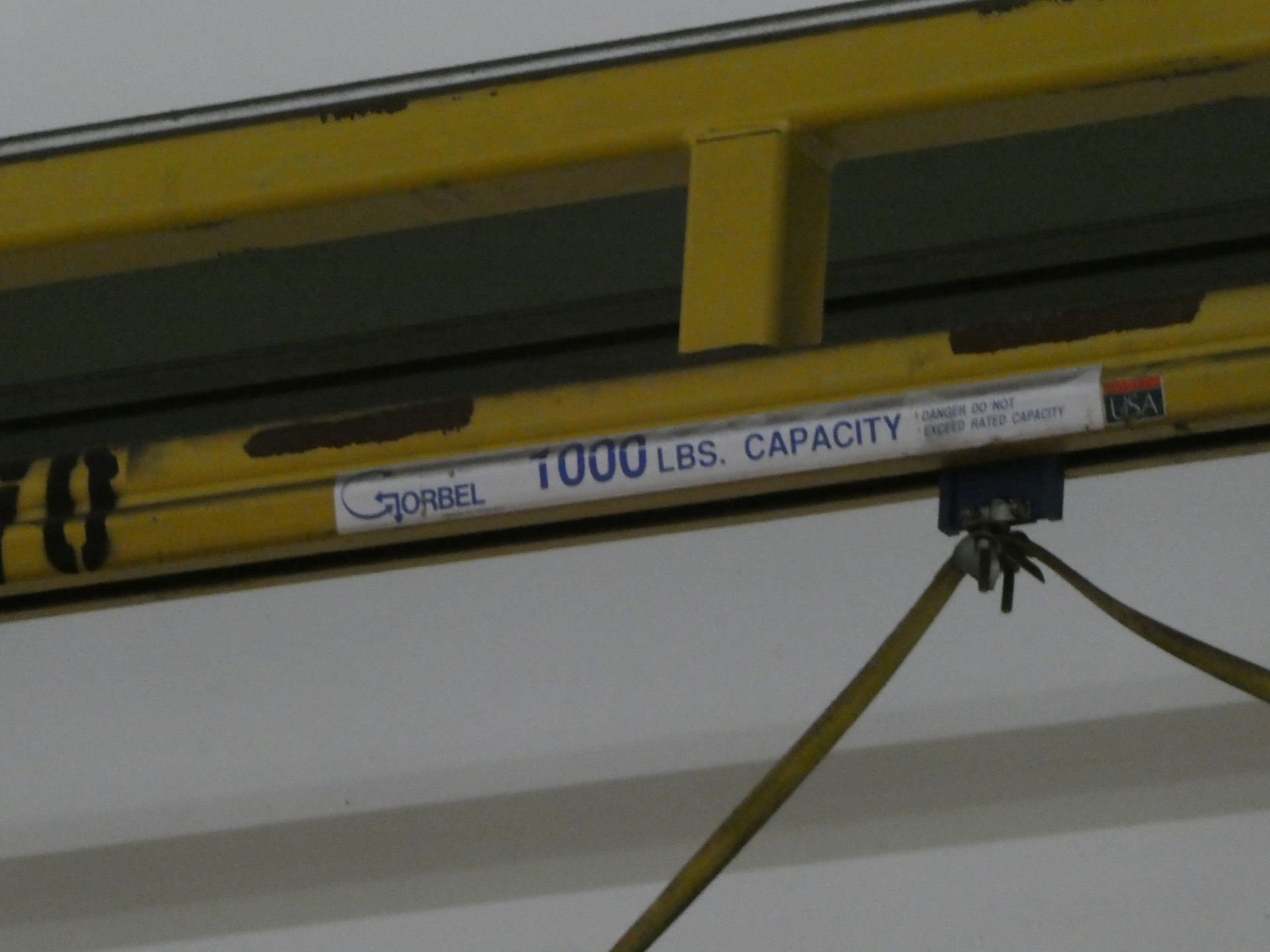 Gorbel Overhead Crane System w/ 2 CM Lodestart 1/2 Ton Hoists - Image 4 of 6