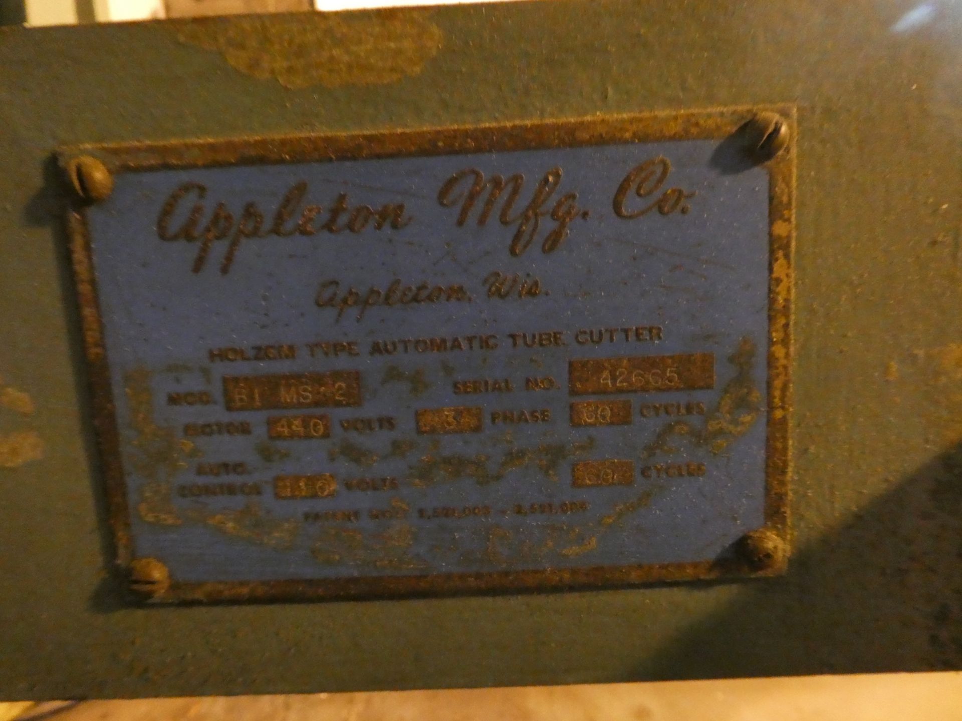 120" Appleton Core Cutter - Image 3 of 3