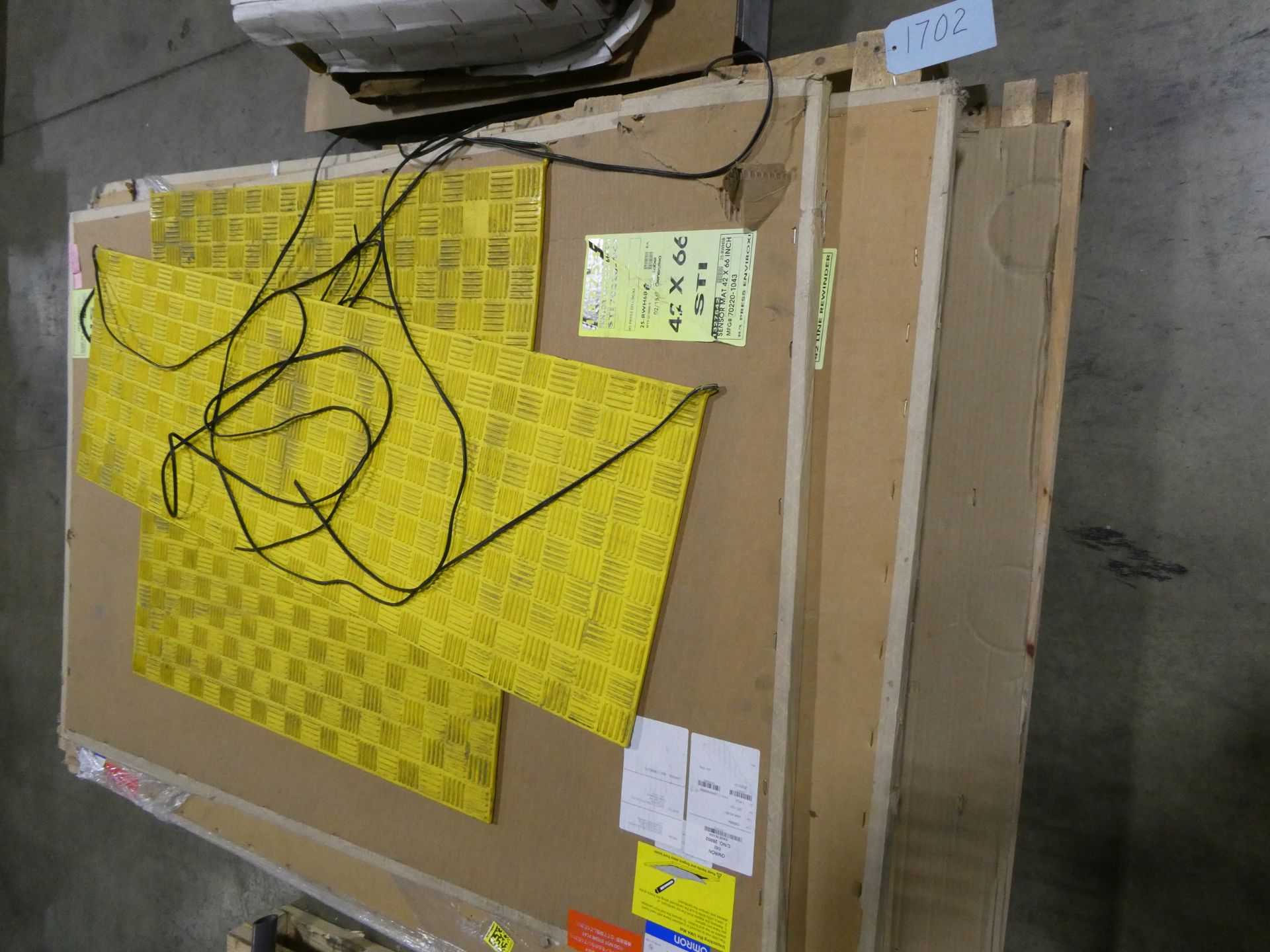 Pallet of Safety Sensor Mats