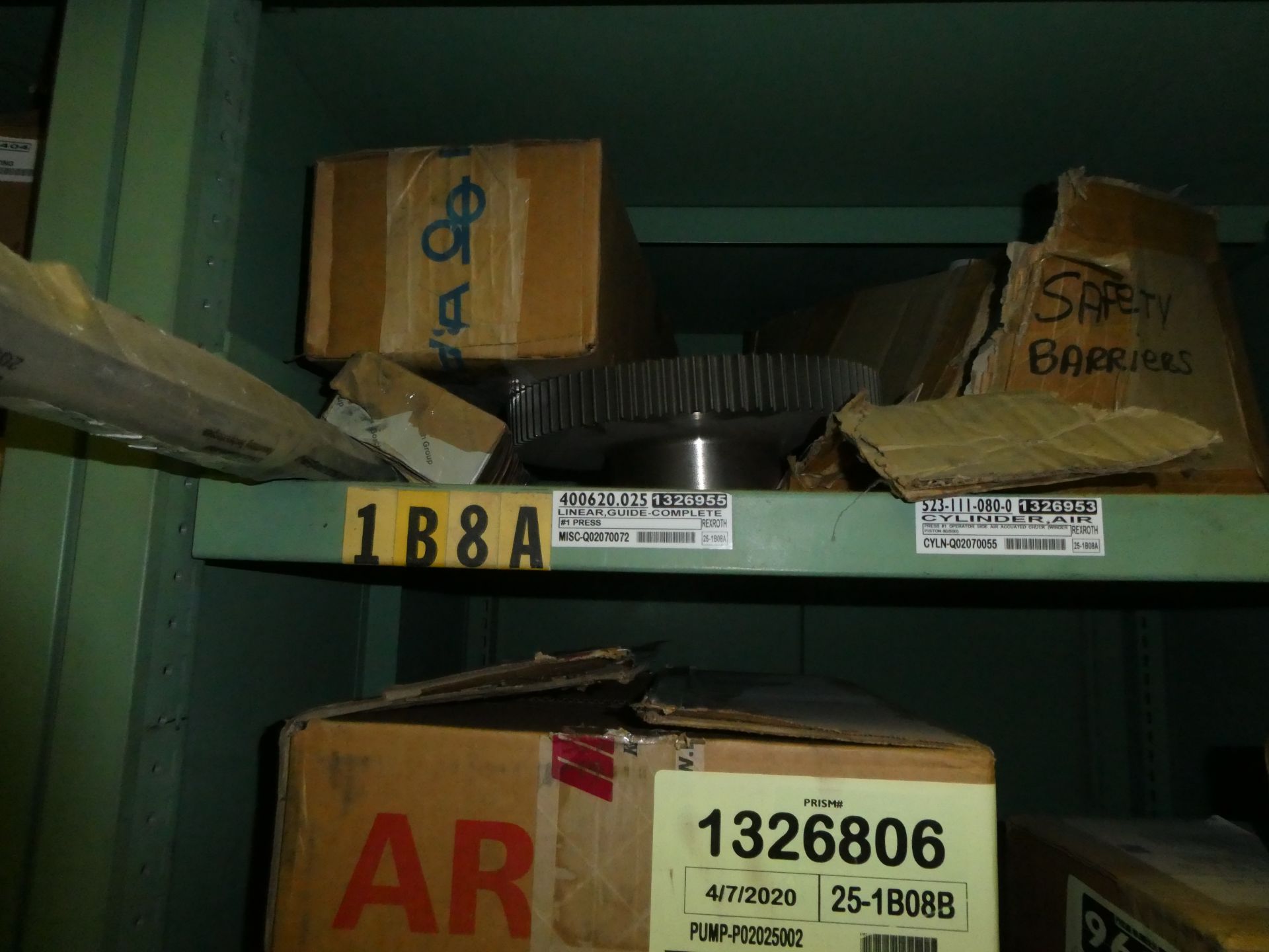 Stanley Vidmar Shelves w/ Contents - Image 2 of 5