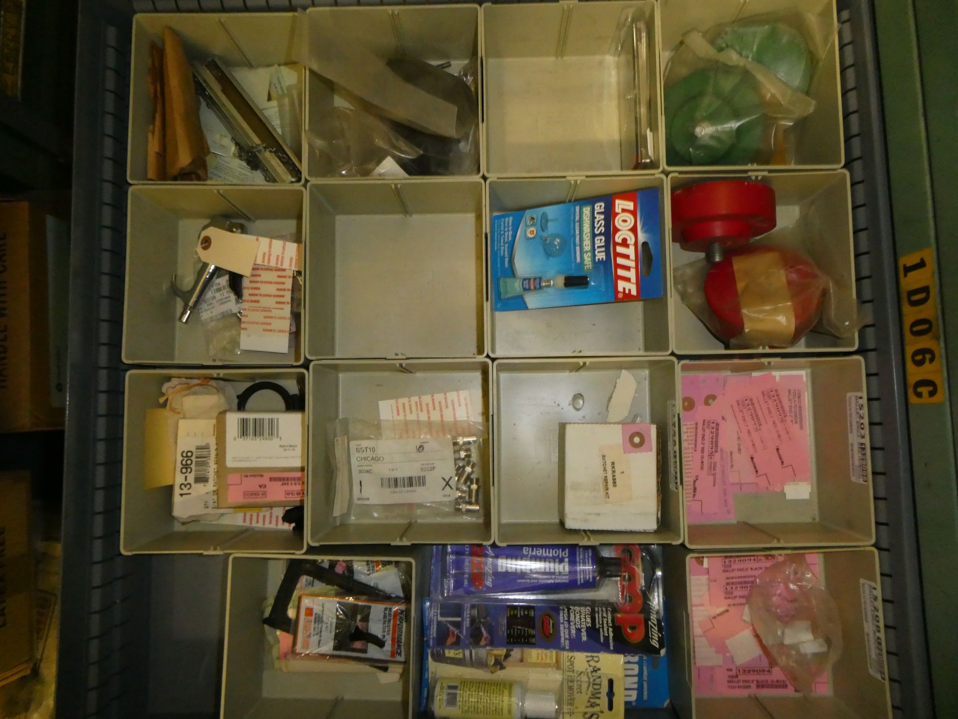 Stanley Vidmar Shelves w/ Contents - Image 2 of 5