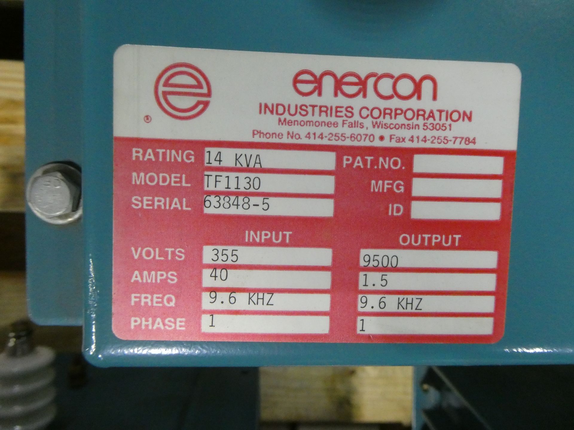 New Enercon Transformer - Image 2 of 2