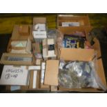 Pallet of Assorted Industrial Electrical and Electronic Components