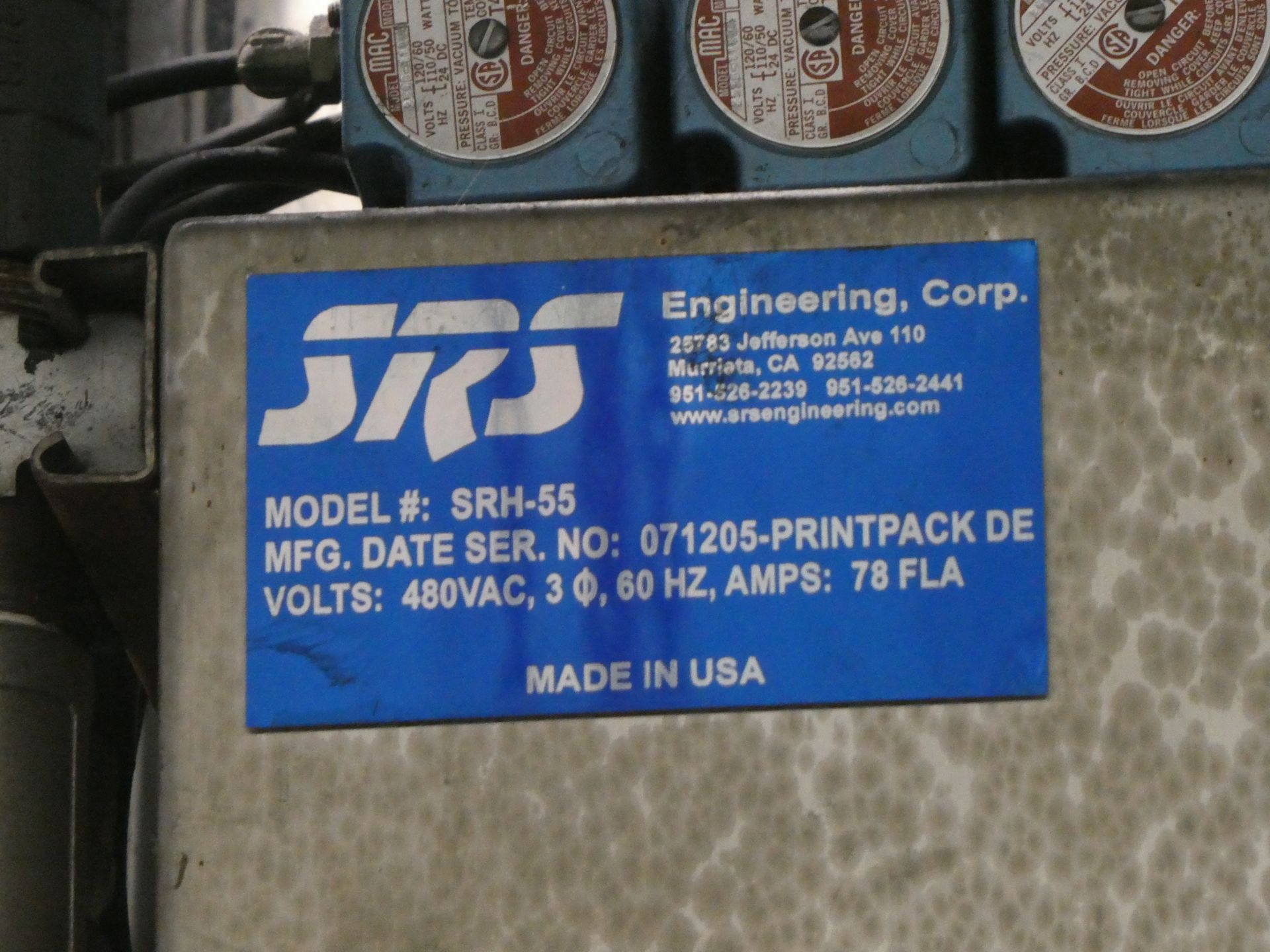 SRS Solvent Still Model SRH-55 - Image 7 of 7