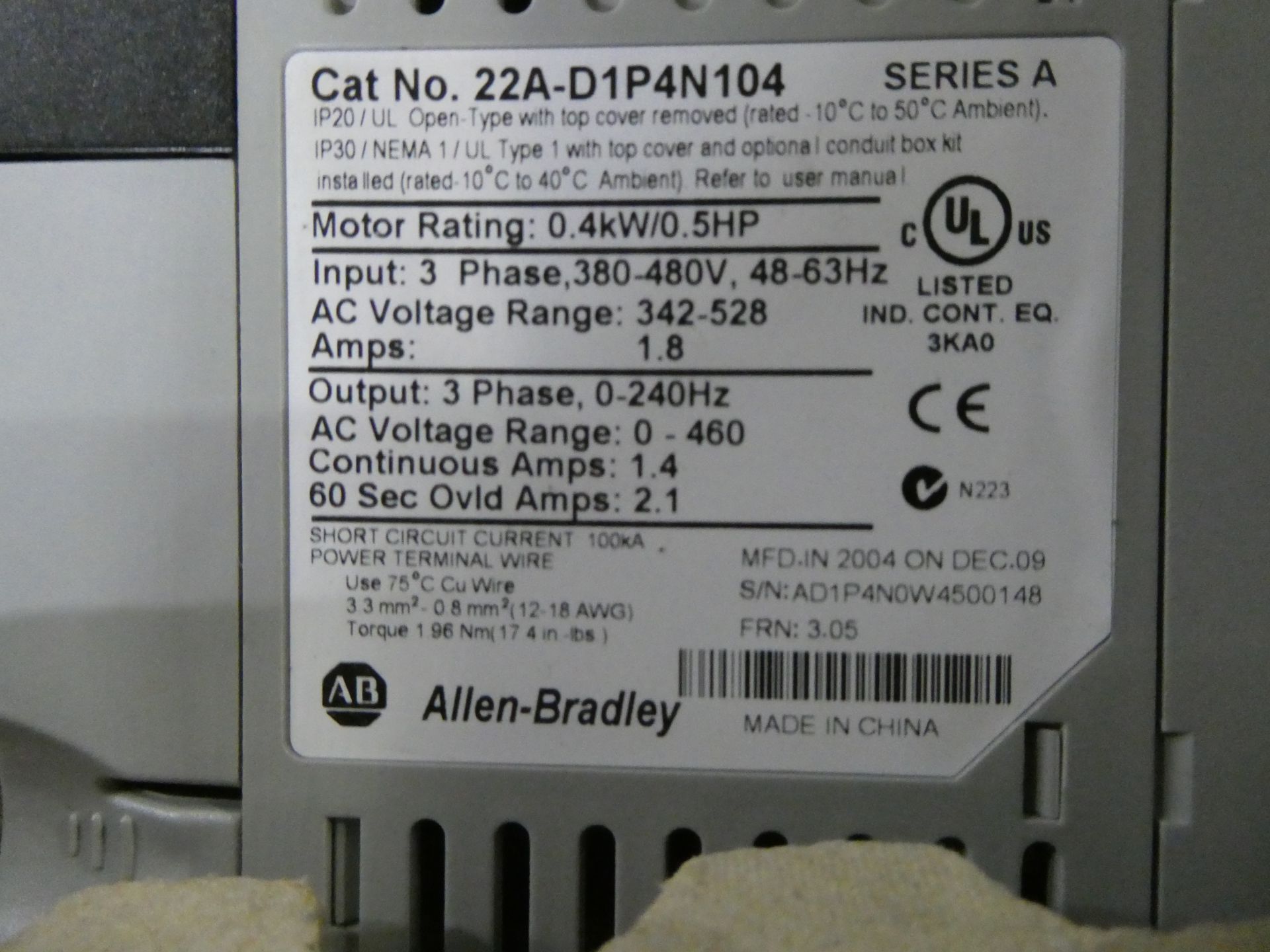 Pallet of Allen Bradley Drives, Controls, and Components - Image 13 of 18