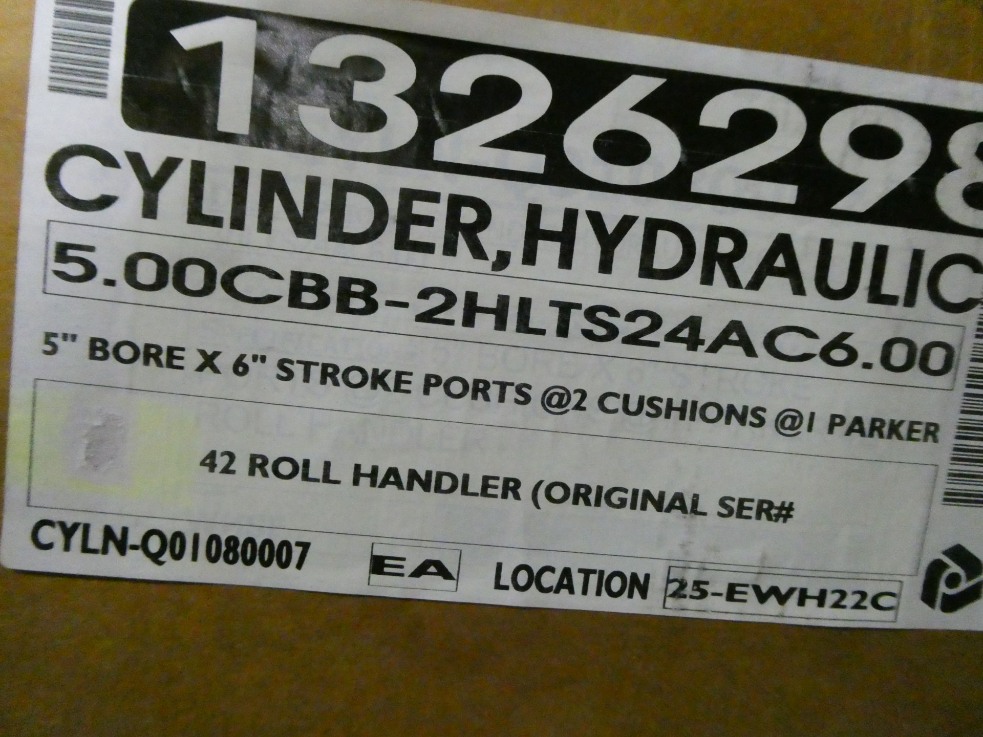 Parker Hydraulic Cylinder - Image 2 of 2
