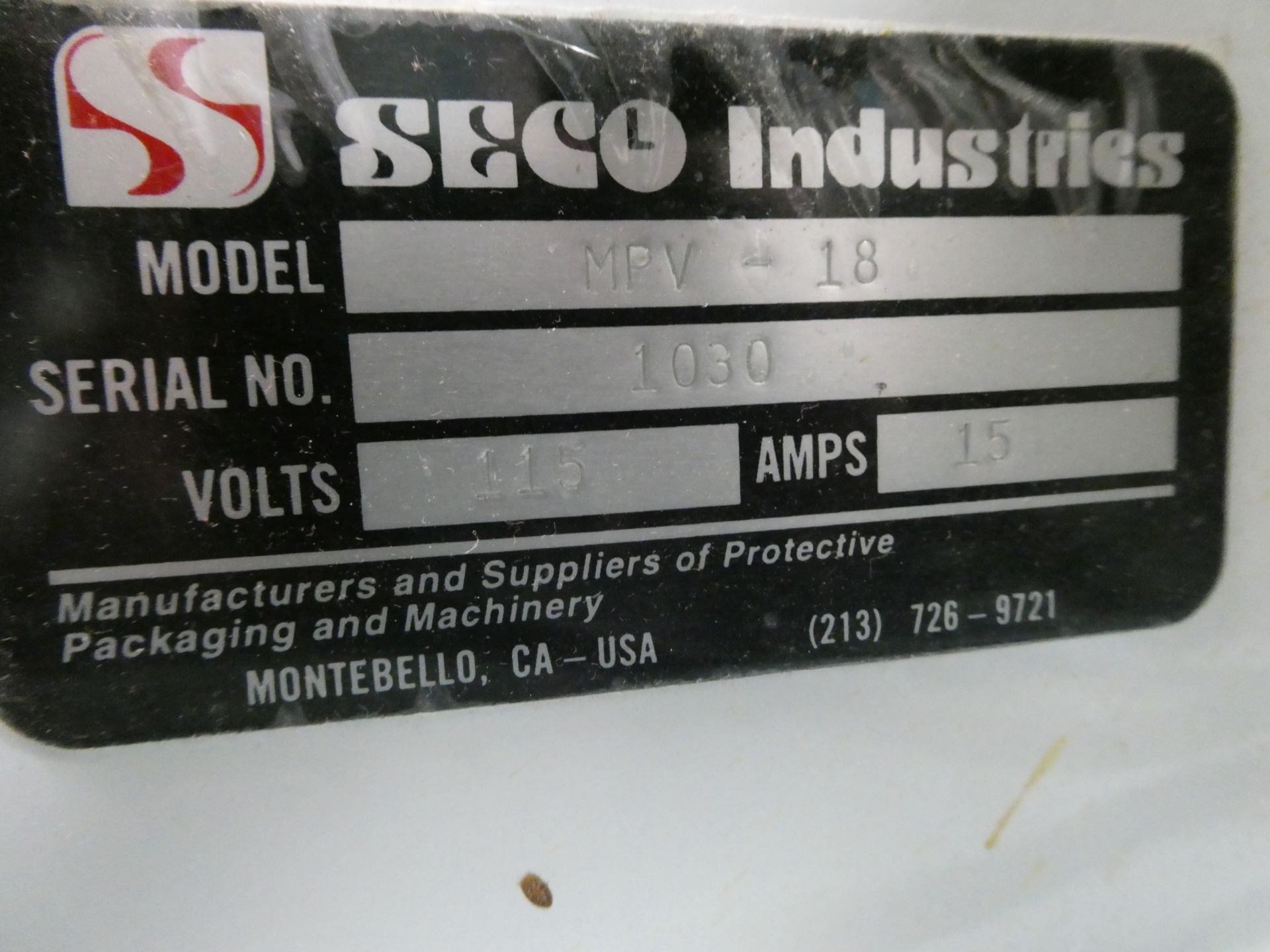 Seco Industies "Mighty Mutt" Vacuum Sealer - Image 2 of 3