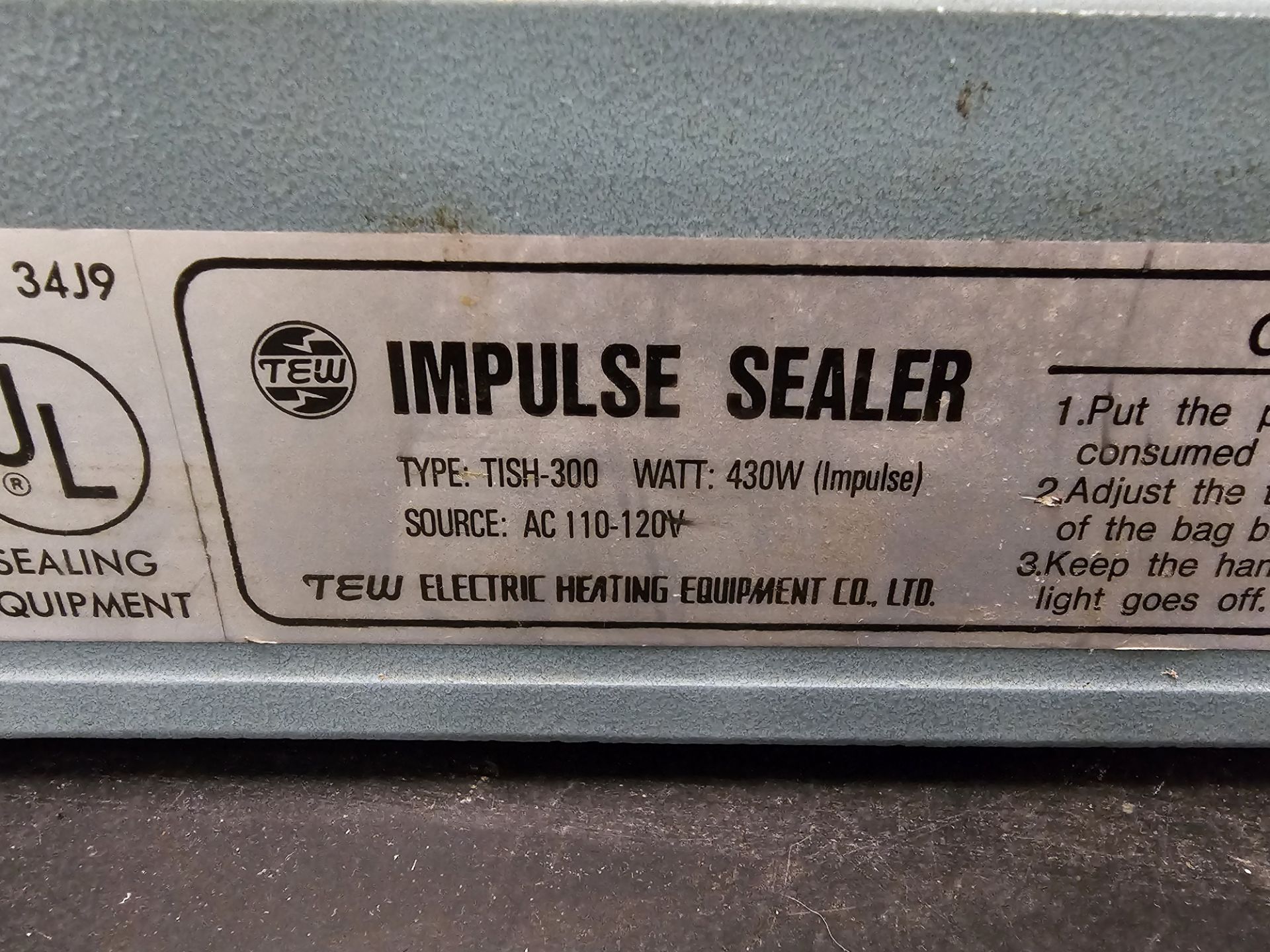 (4) Impulse Sealers - Image 5 of 9