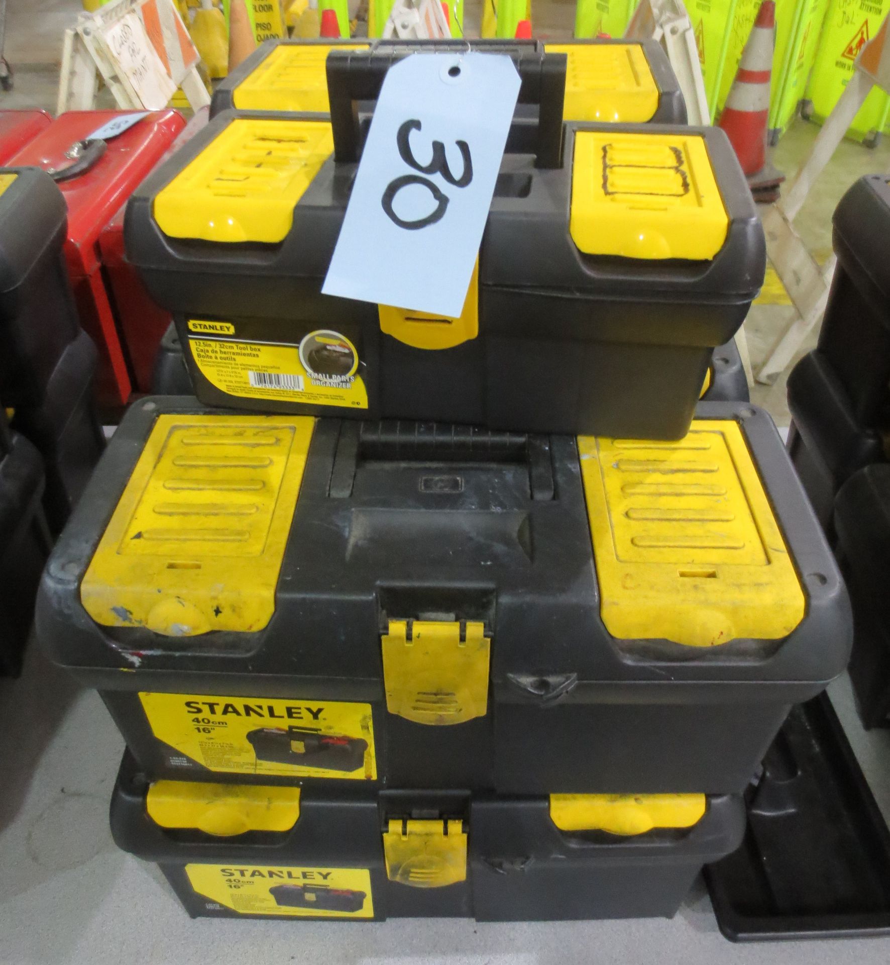 (8) Stanley Toolboxes